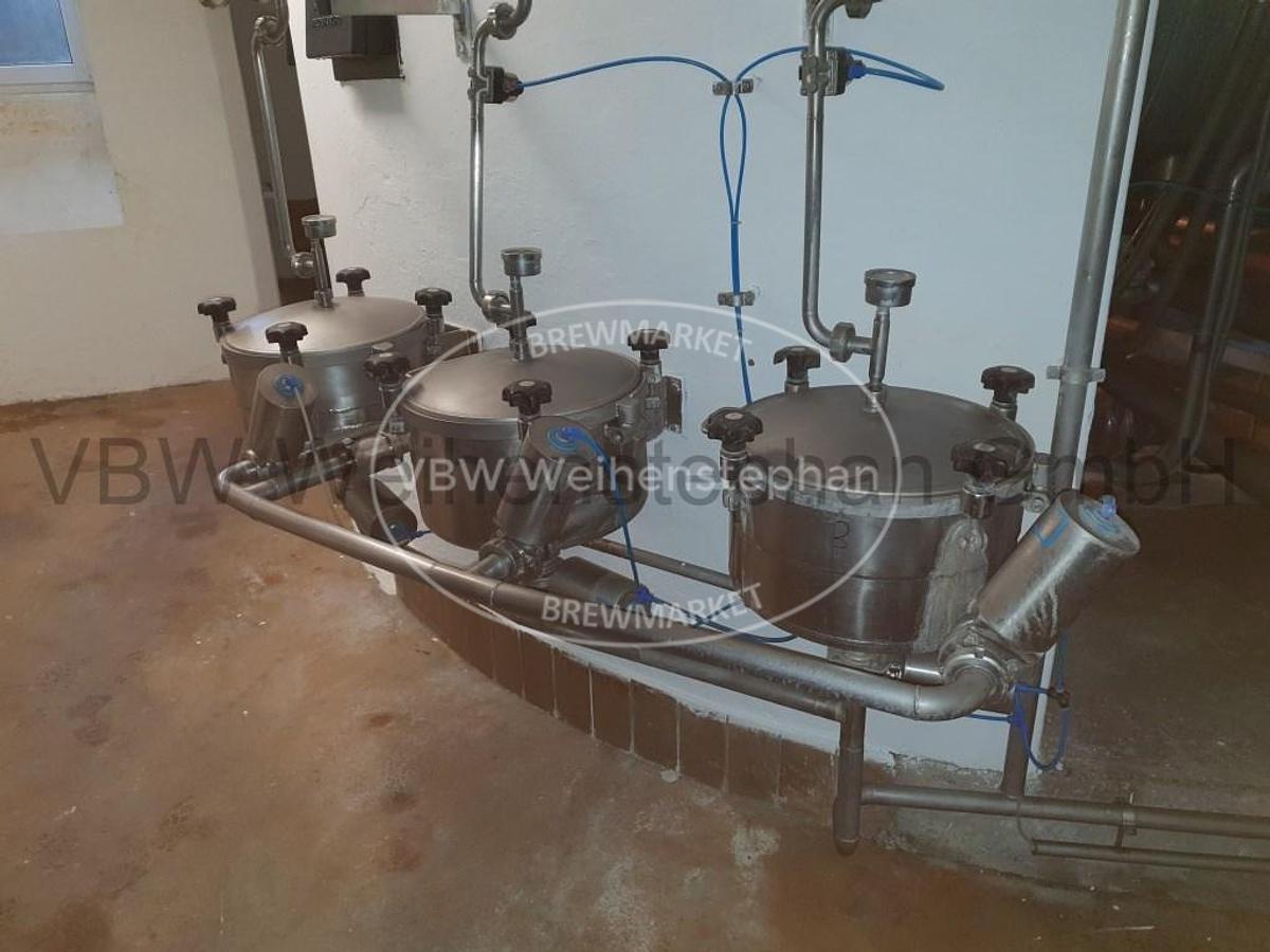 Used 3 vessel brewhouse