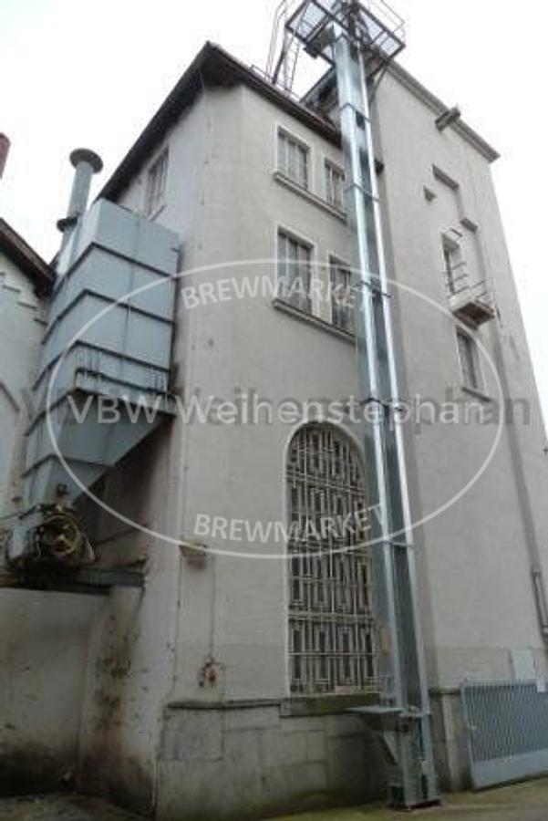 Used spent grain silo