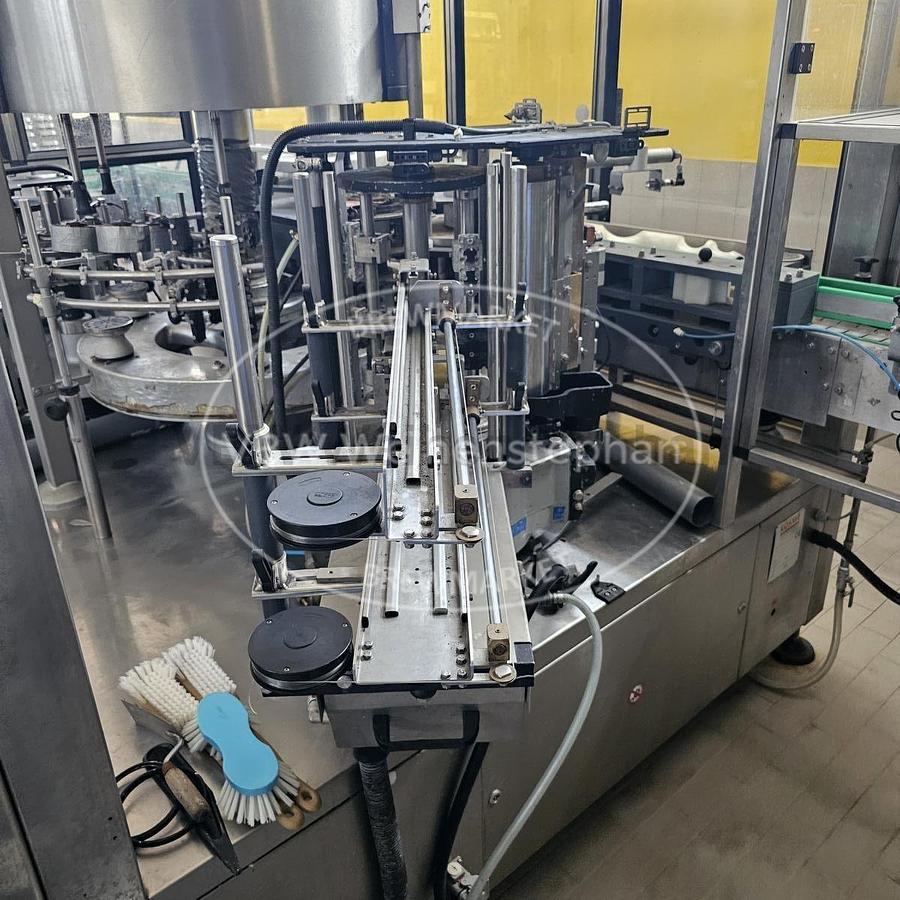 Used Glass bottle filling line