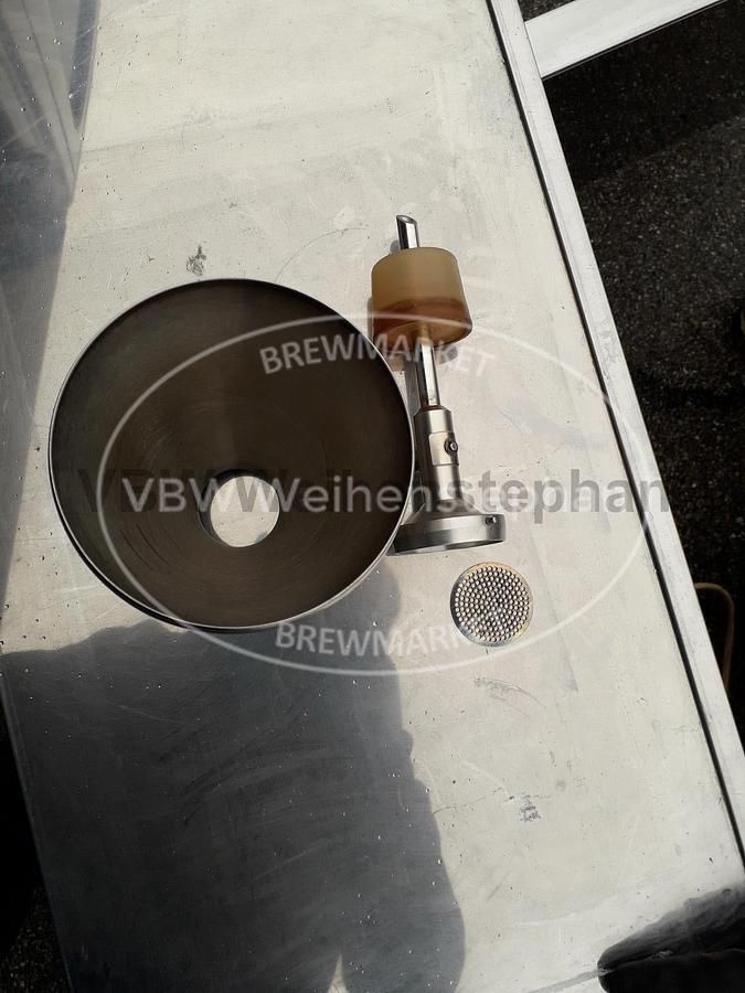 Used Vacuumfilter with sieve