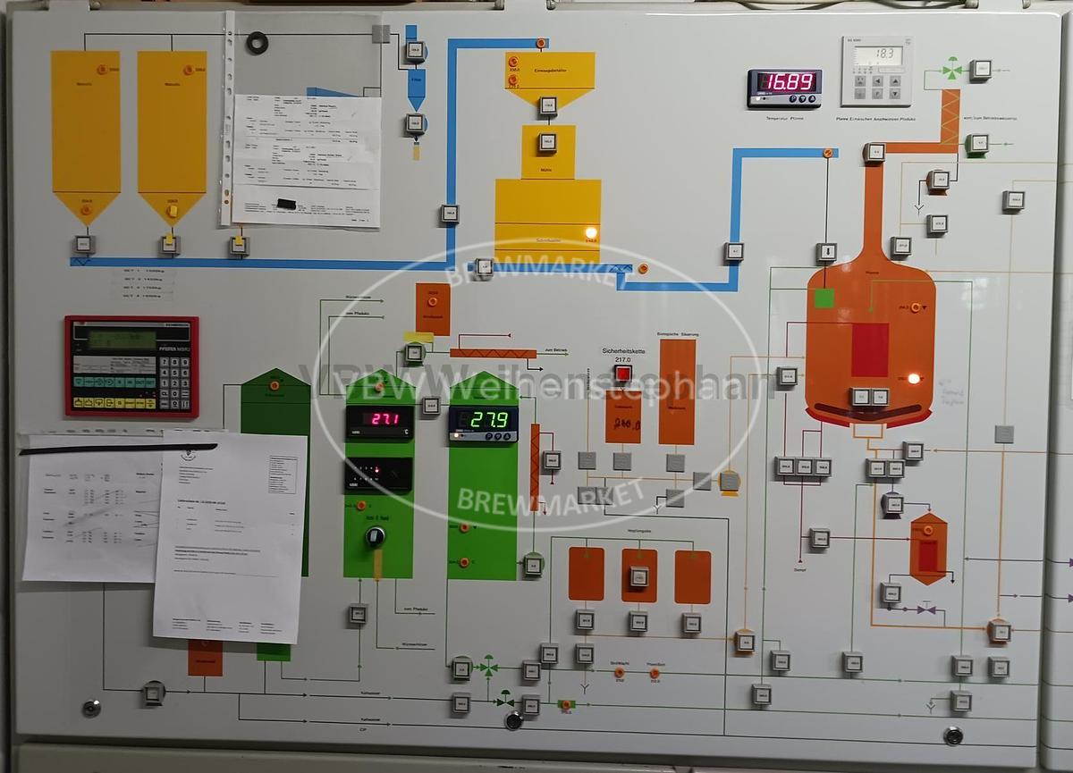 Gebraucht 3-Gefäße-Sudhaus