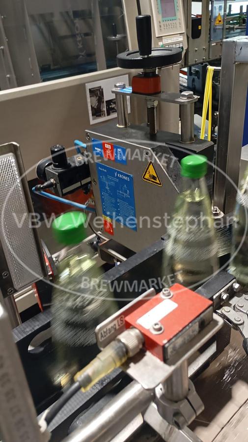 Used Glass bottle filling line