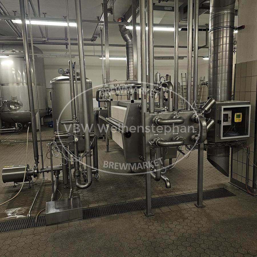 Gebraucht Bierfiltrations- und Pasteurisierungsanlage