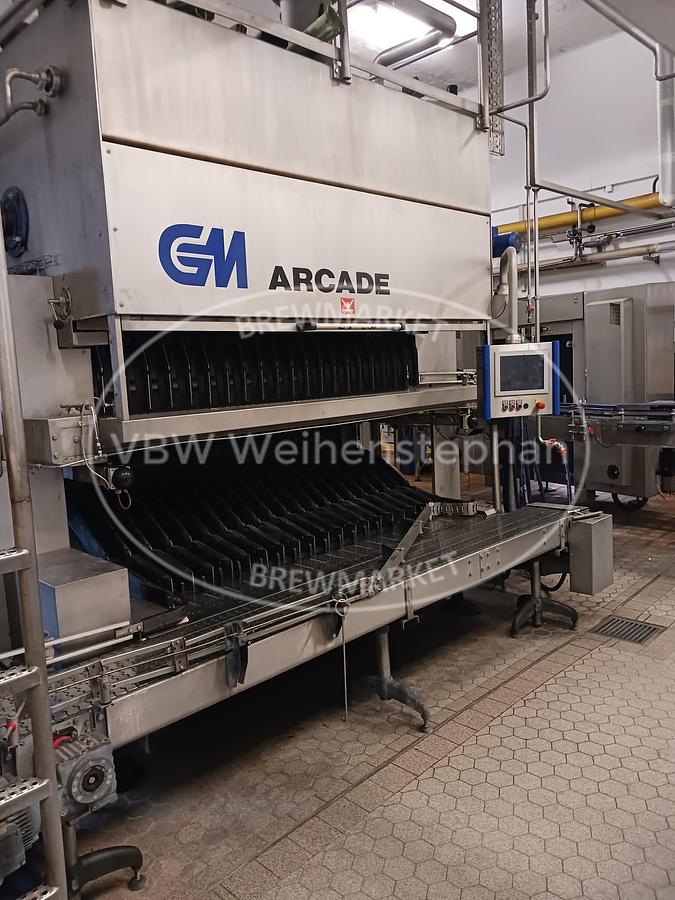 Used Glass bottle filling line