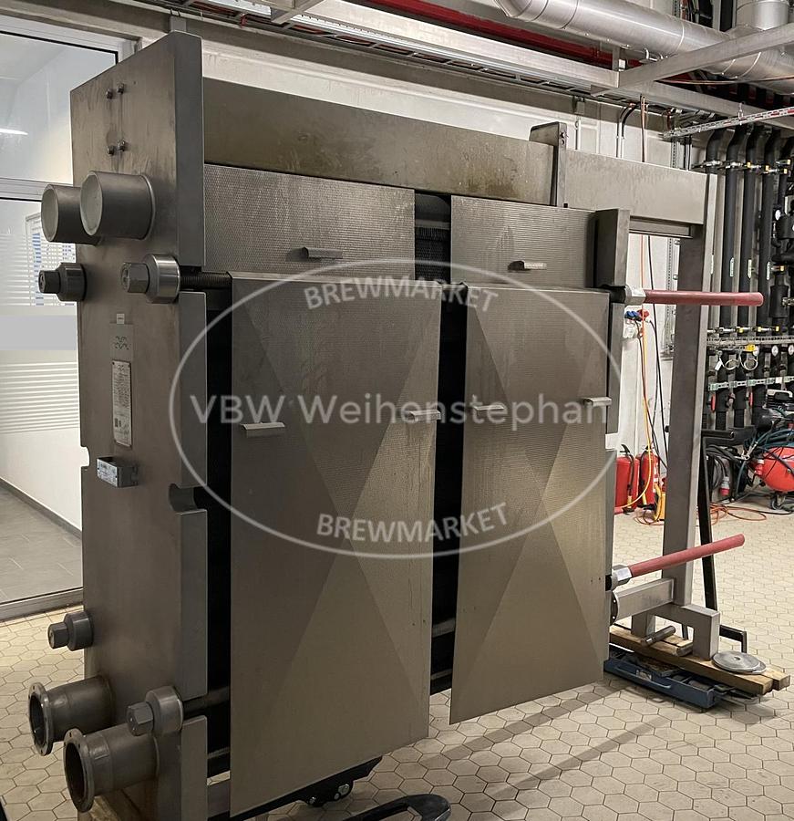 Used wort cooler