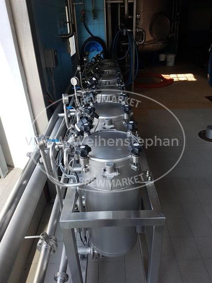 Used Hop dosage (6 vessels)