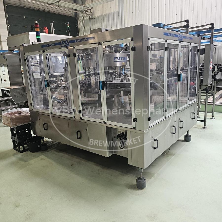 Used PET bottle filling line