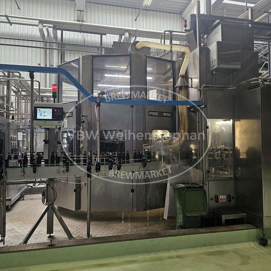 Used PET bottle filling line