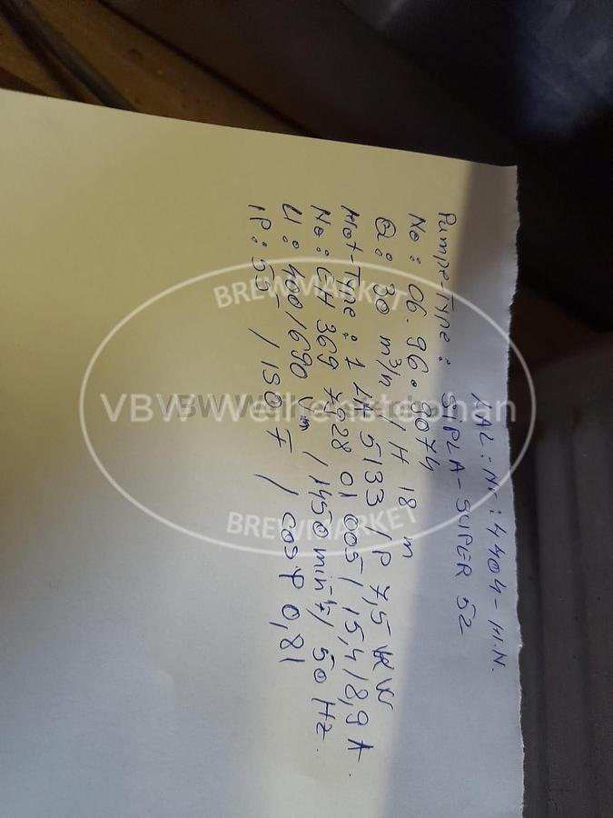 Used Centrifugal pump