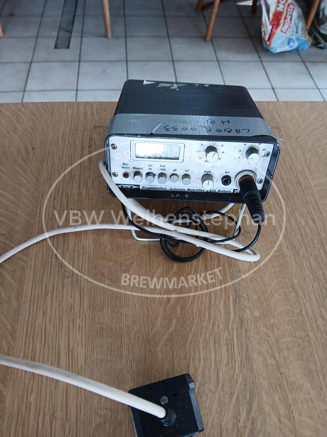 Used pH meter