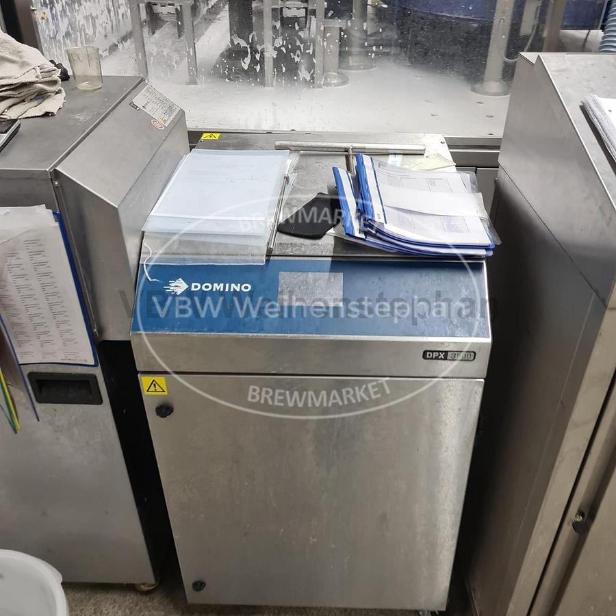 Used label coding printer