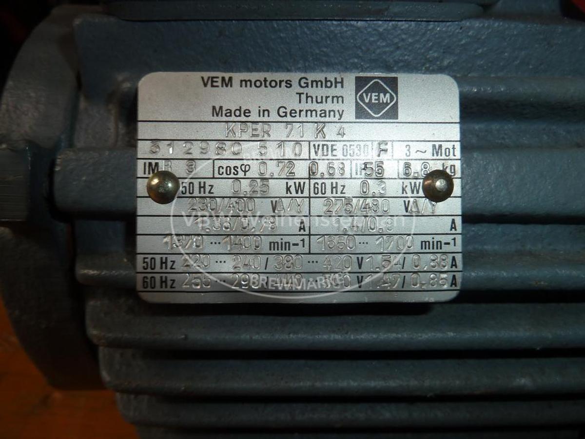 Used gear motor
