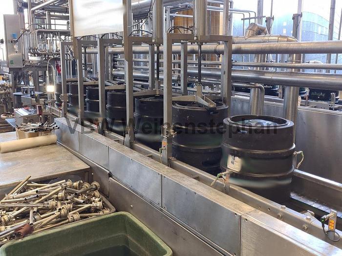 Used Keg filling line for Sale at VBW Asset Trade Weihenstephan GmbH