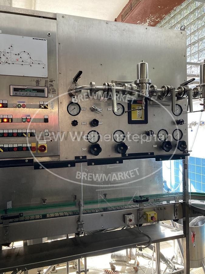 Used bottle filler/capper/labeller