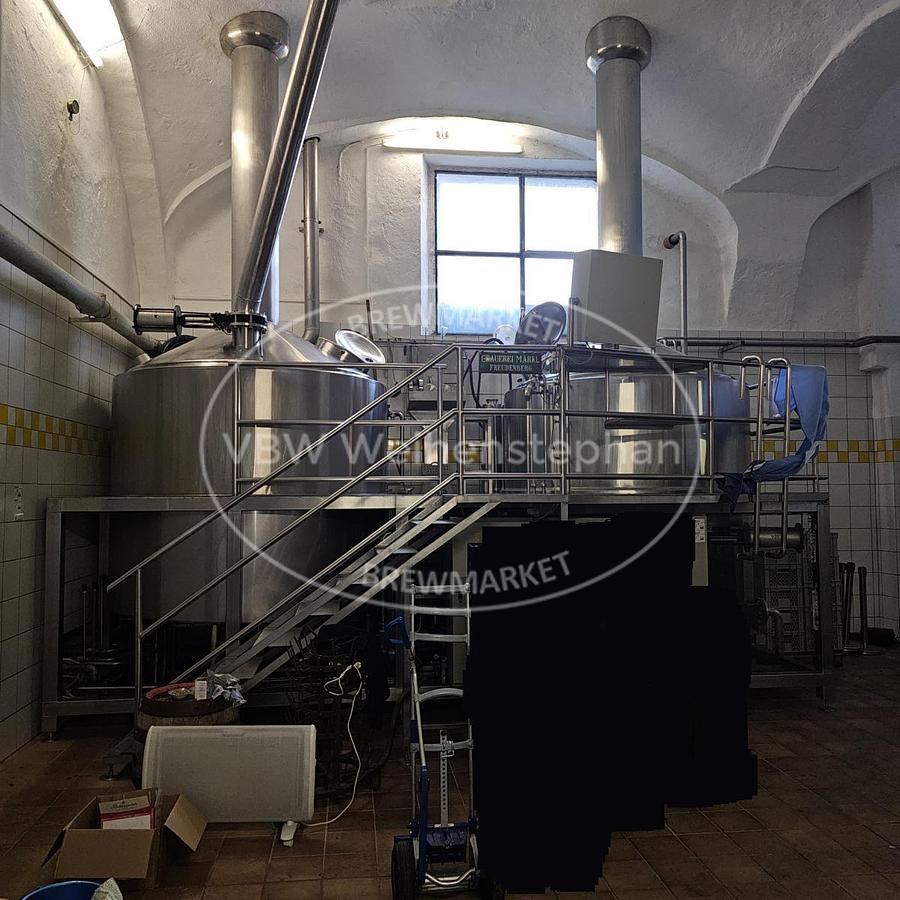 Used 2-vessel-brewhouse