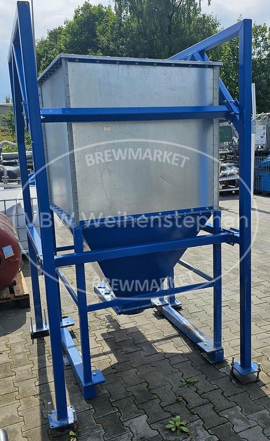 Used Malt milling plant with bunker