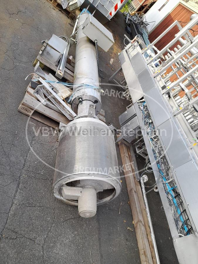 Used solid sieve plant