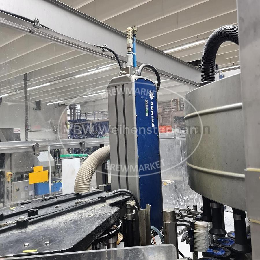 Used label coding printer