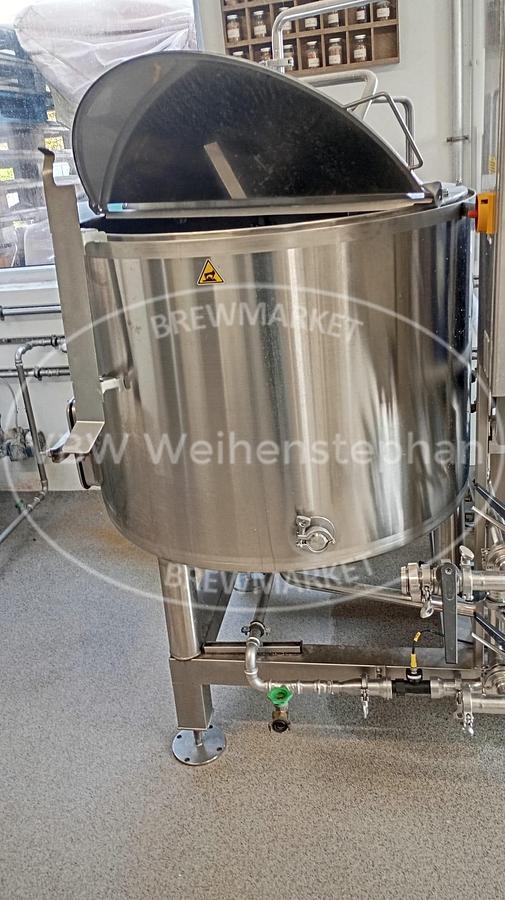 Used 2-vessel-brewhouse