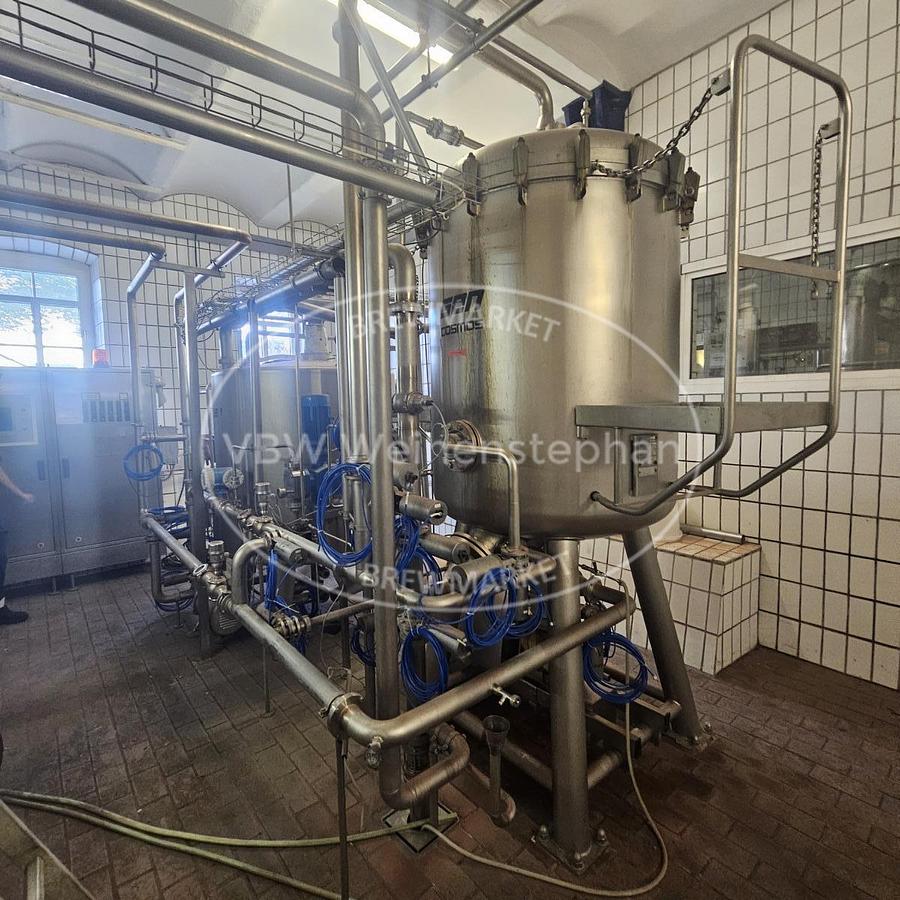 Used PVPP filtration plant