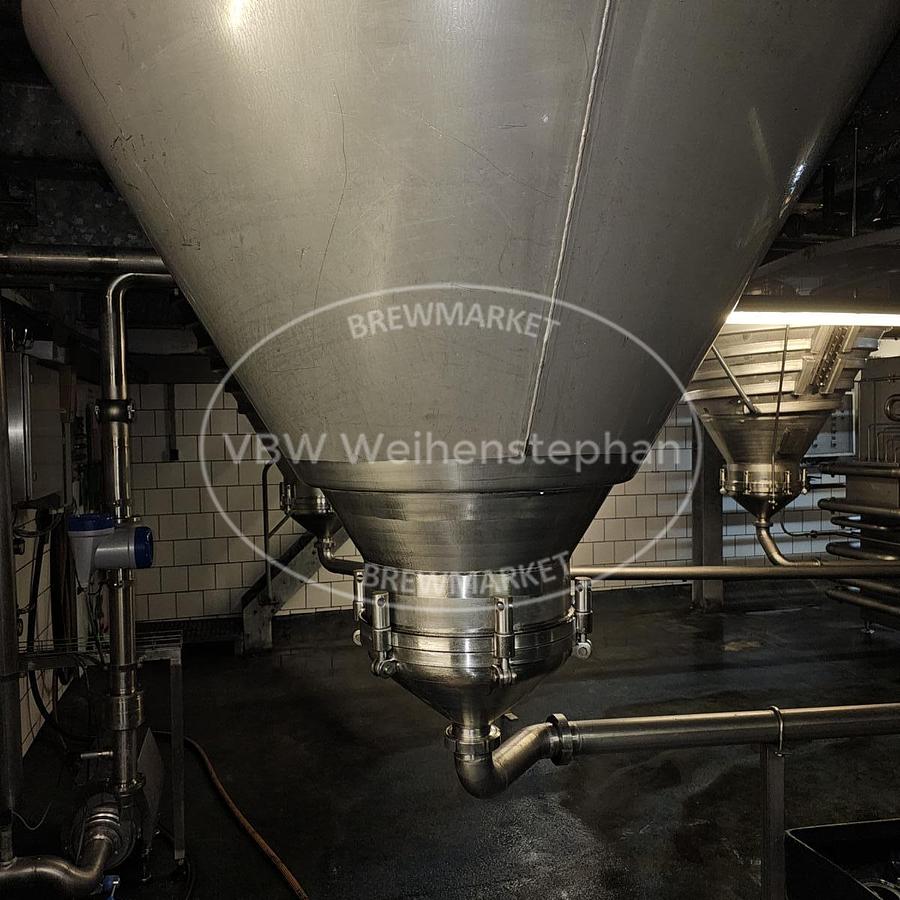Used Cylindroconical fermentation and storage tanks (15 units)