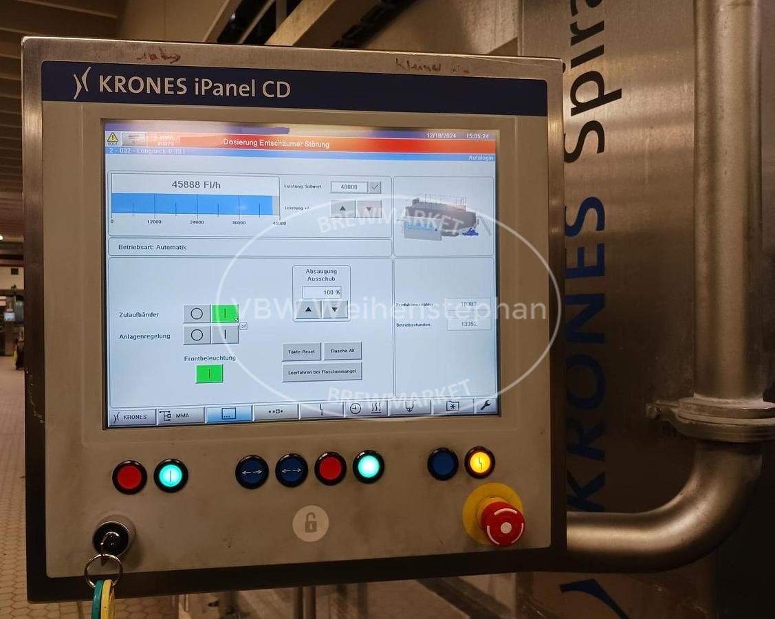 Gebraucht Flaschenreinigungsmaschine