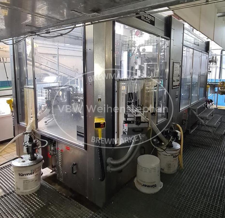 Used bottle filler/capper/labeller