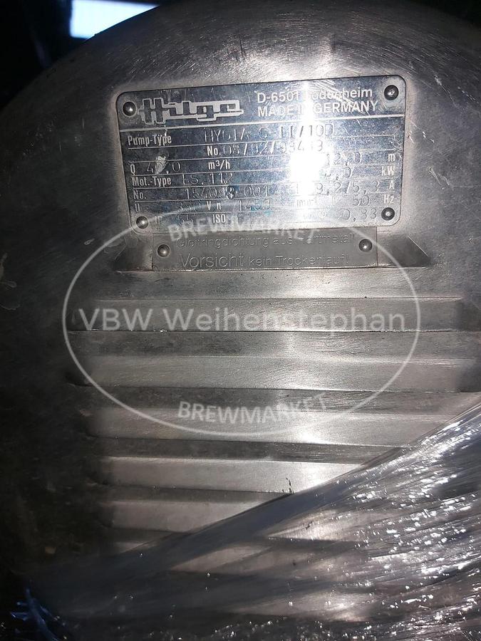 Used centrifugal pump