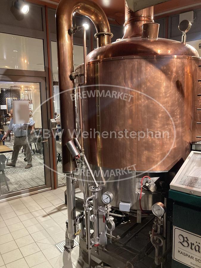 Used 2 vessel brewhouse with whirlpool