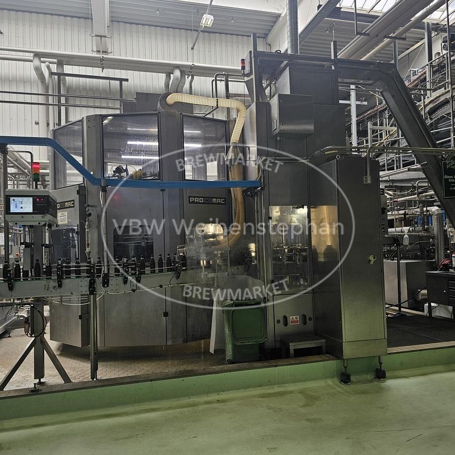Used PET bottle filling line