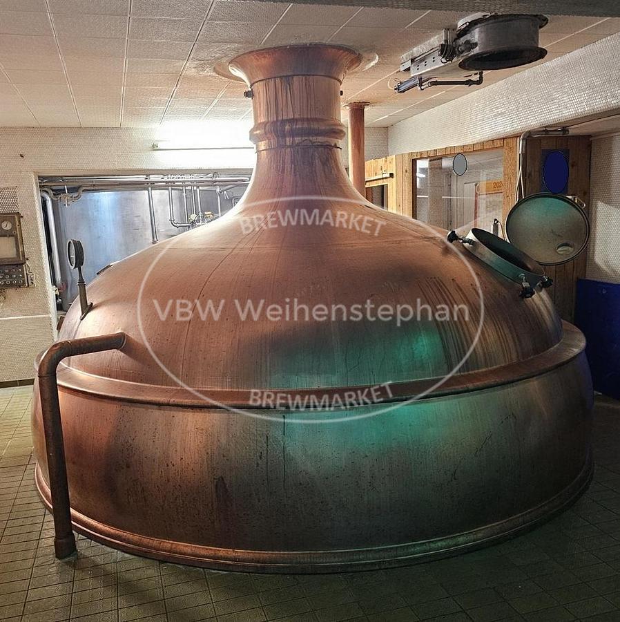 Used 2 vessel copper brewhouse