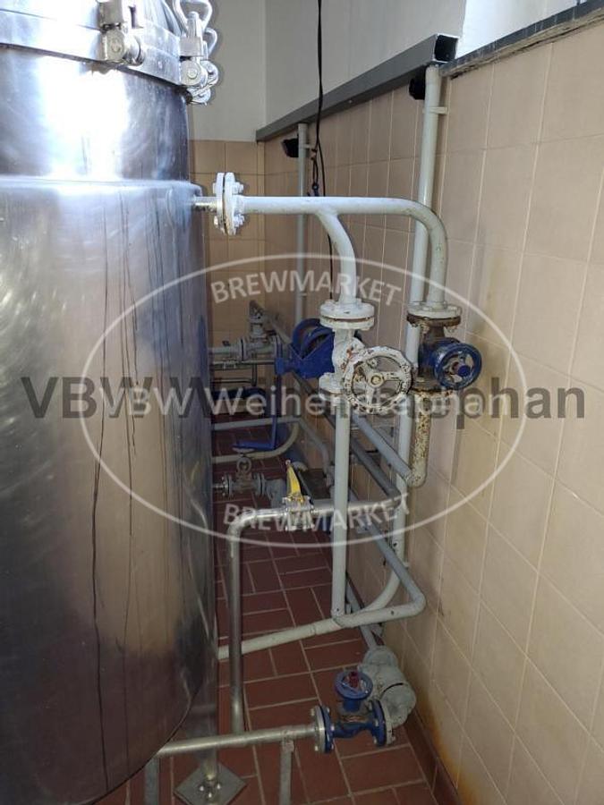 Used Wort sterilisation tank