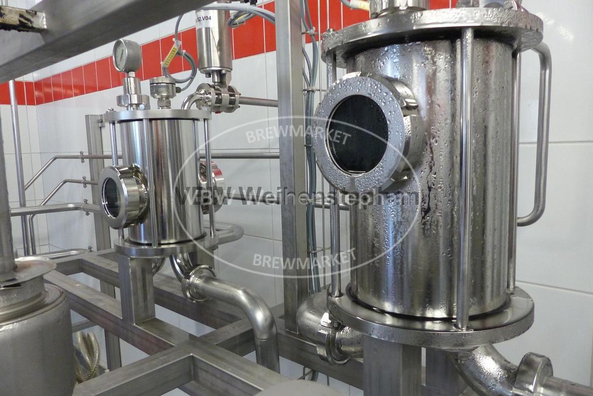 Used Pre-run pump station for filling cellar