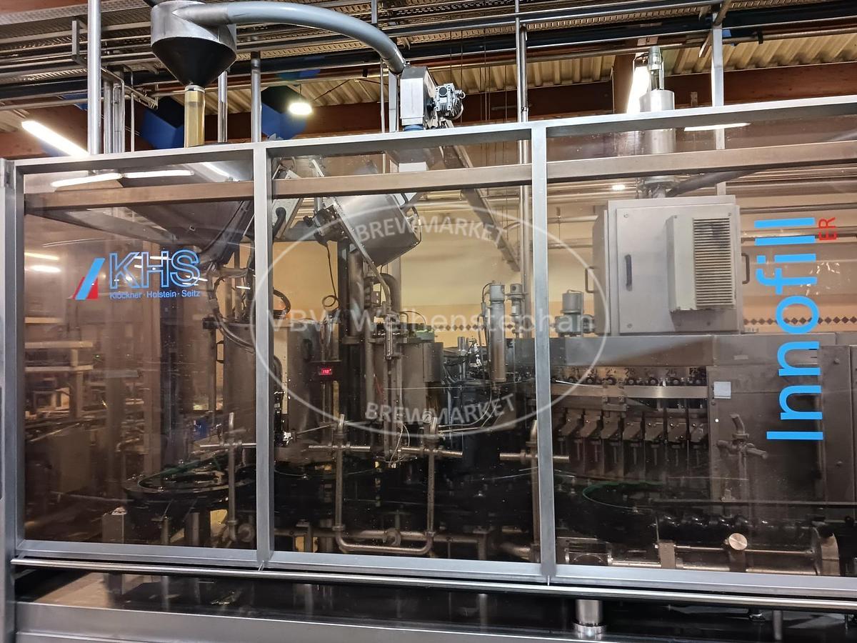 Gebraucht Abfülllinie für Glasflaschen (30.000 Fl./h., diverse Verschlusssysteme)