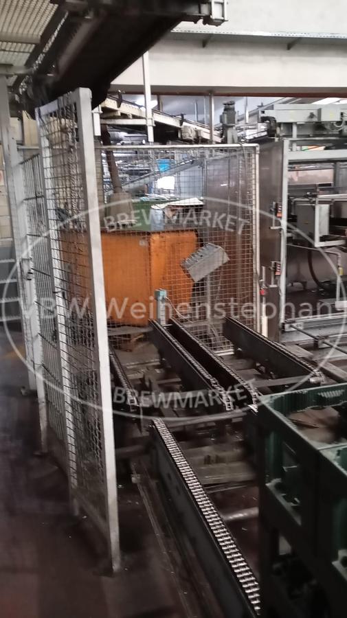 Used Glass bottle filling line