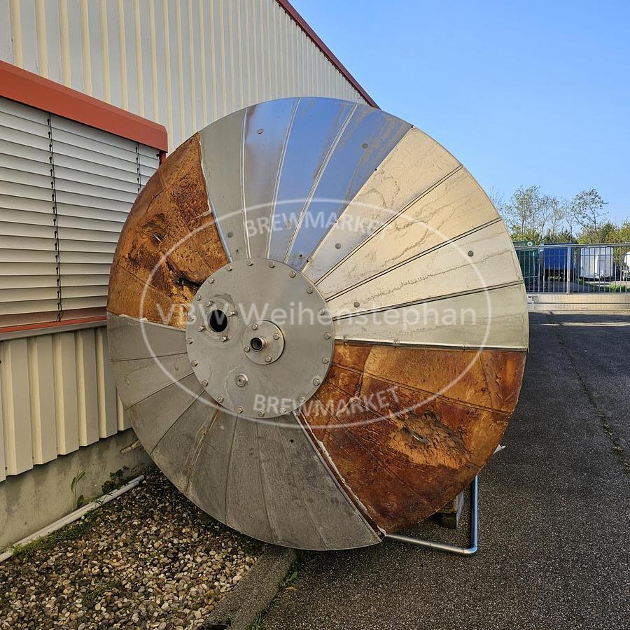 Used Filtration outlet buffer tank