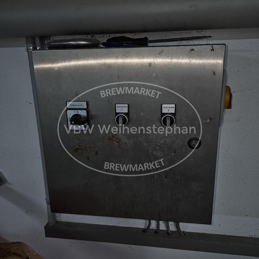 Used milling plant for malt in bags
