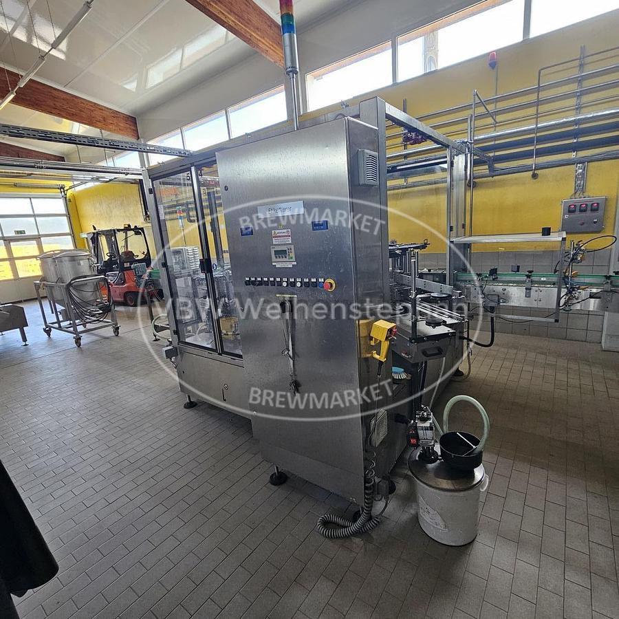 Used Glass bottle filling line