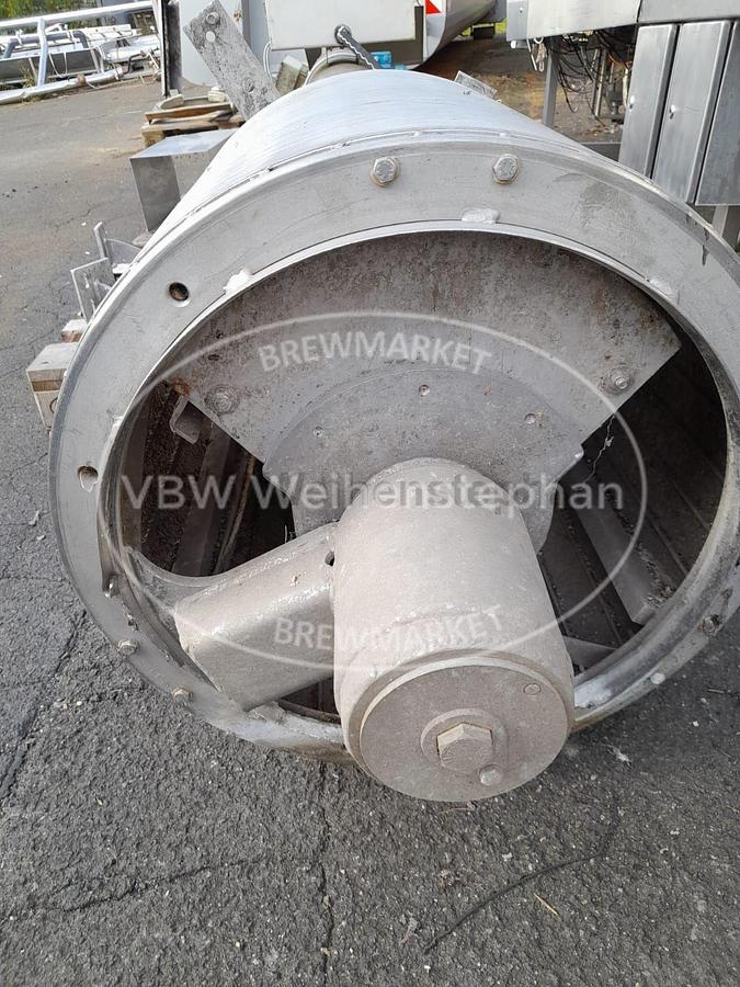Used solid sieve plant
