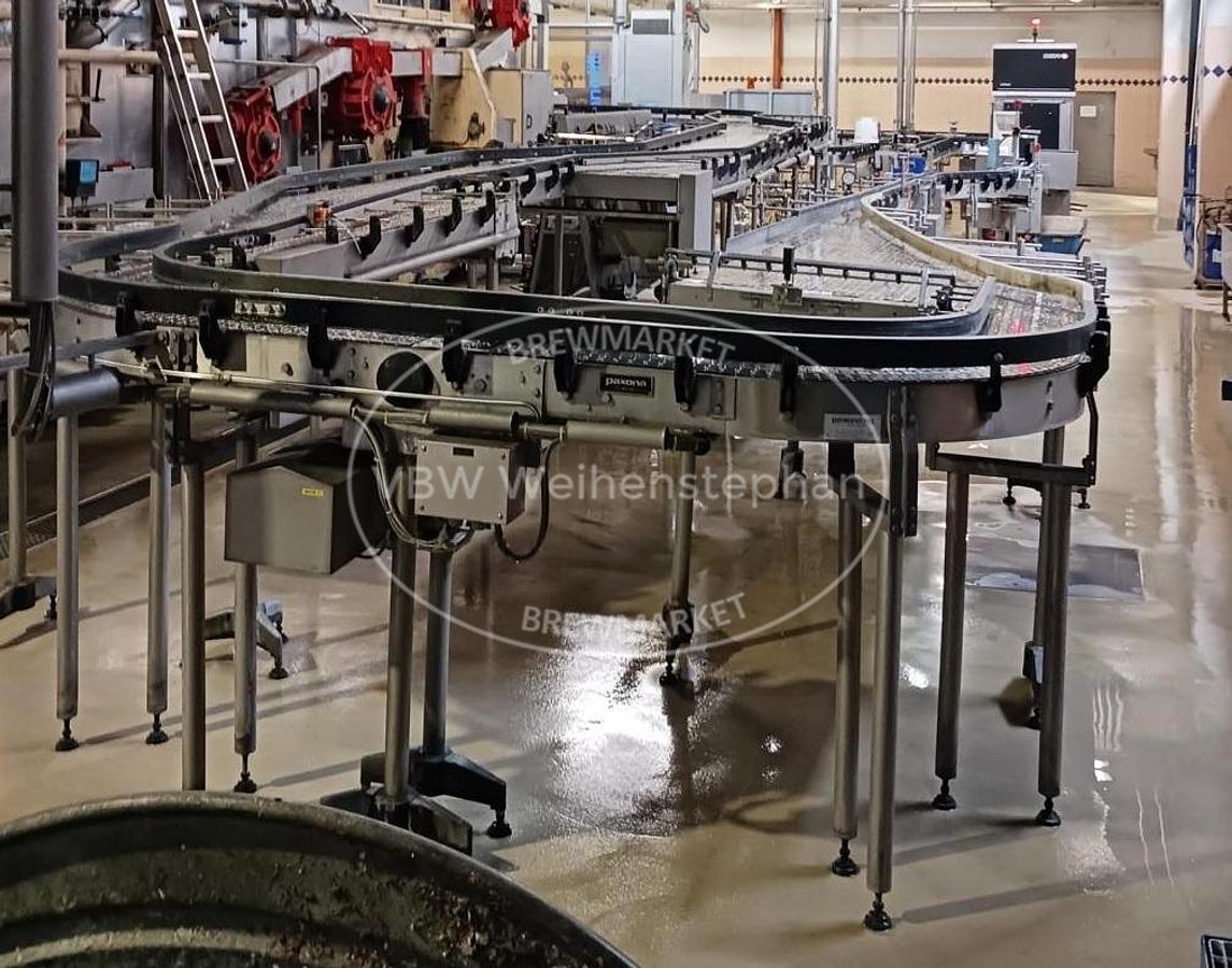 Used Conveyor belts for 0.5 l glass bottles