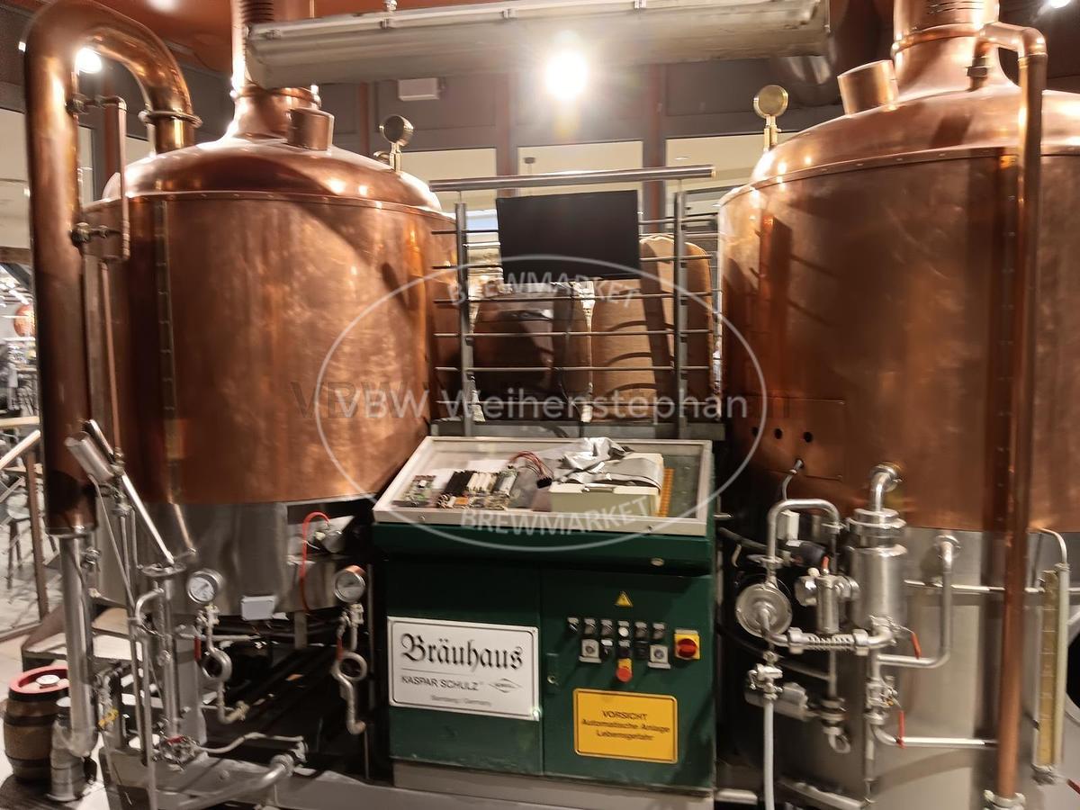 Used 2 vessel brewhouse with whirlpool