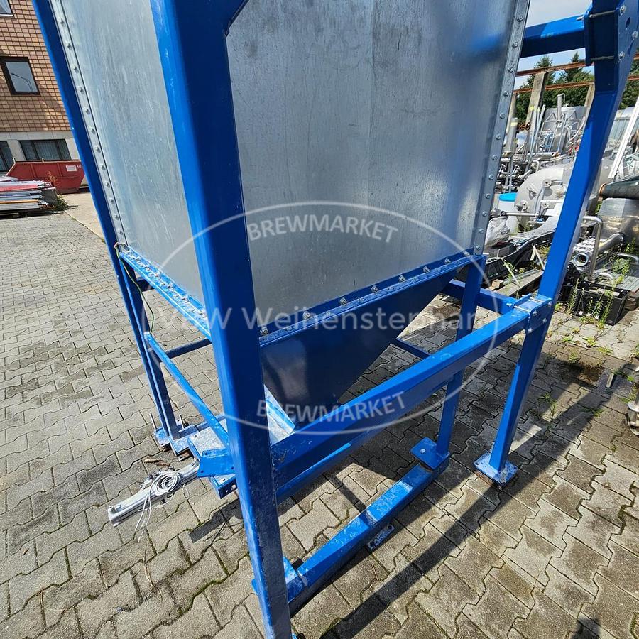 Used Malt milling plant with bunker