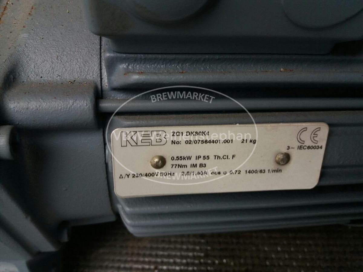 Gebraucht Stirnradgetriebemotor