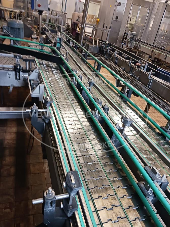 Used Glass bottle filling line