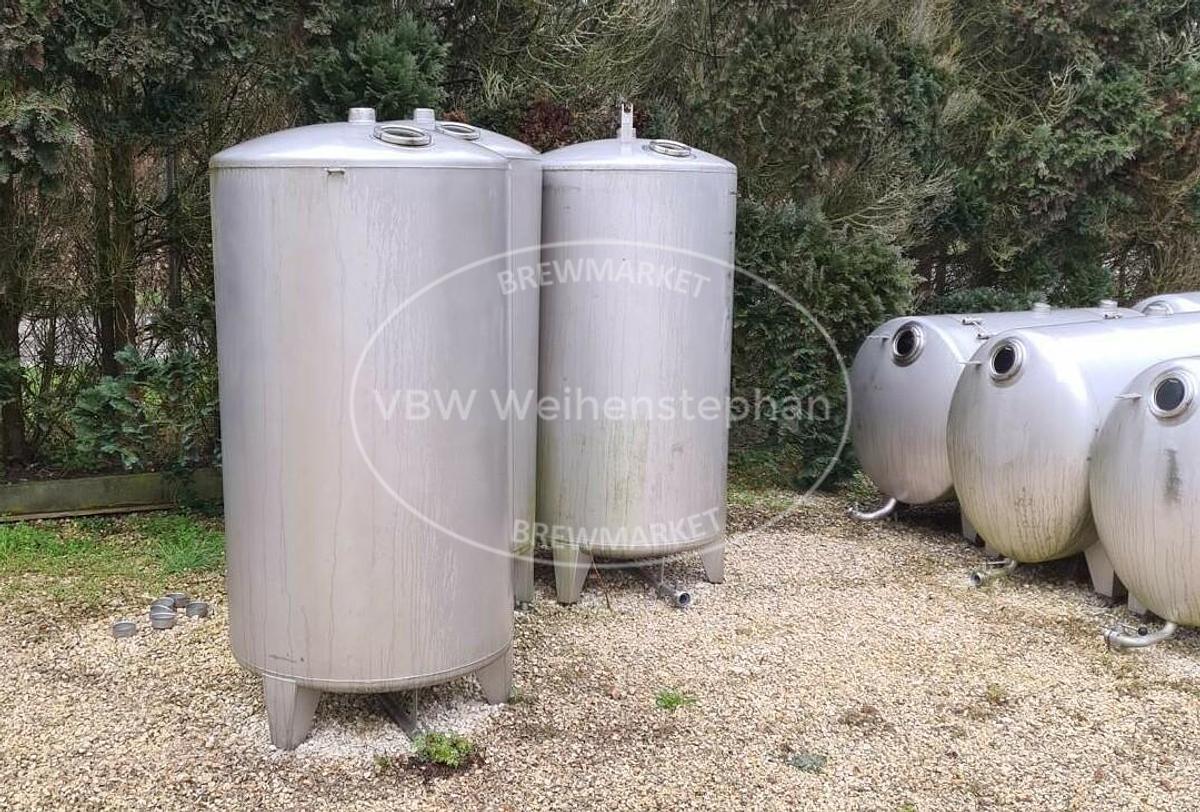 Used Bright beer tank (7 pcs.)