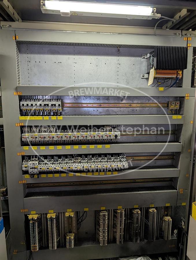 Used Glass bottle filler and capper