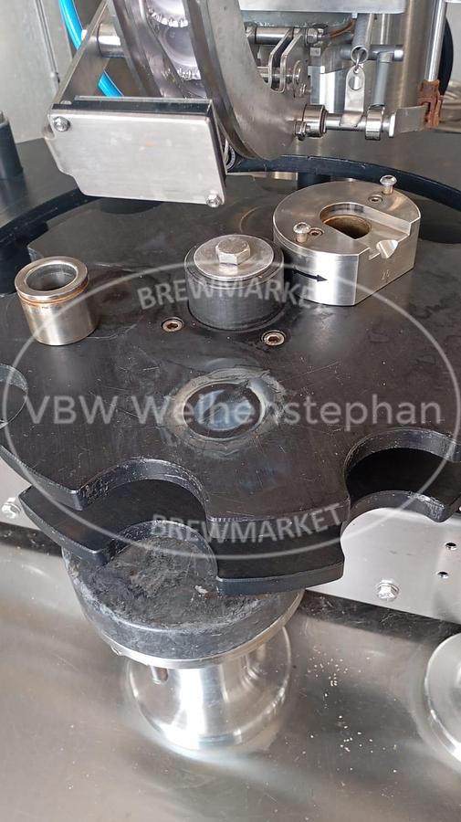 Used Glass bottle rinser, filler and capper