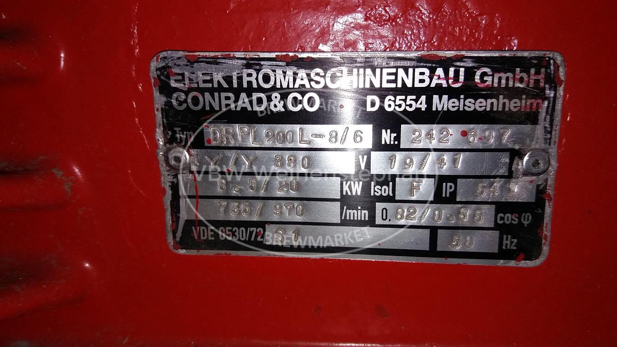 Used gear motor