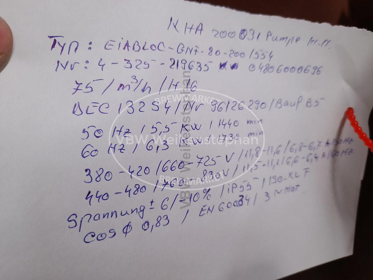 Used Centrifugal pump