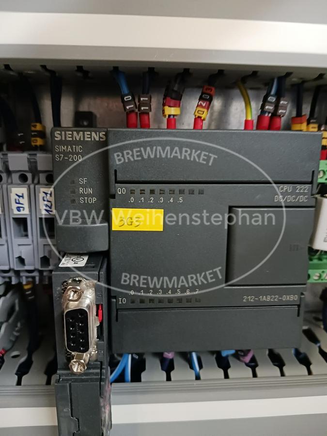 Used Rinsing, filling and sealing machine